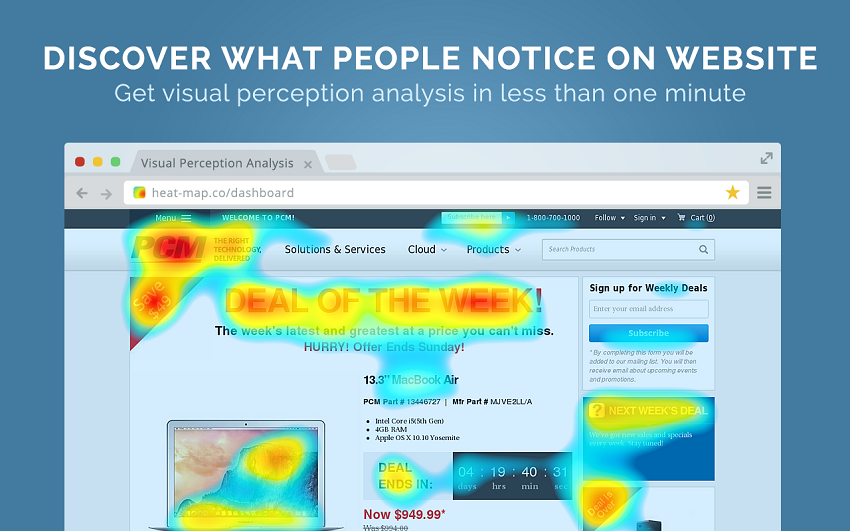 5 tools to create web heat maps and analyze visits