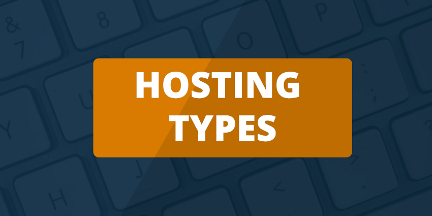 Types of web hosting