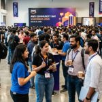 Attendees networking at AWS Community Day Vadodara 2026 event